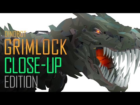 Dinobot GRIMLOCK [Close-up Edition] - Transformers Short Series