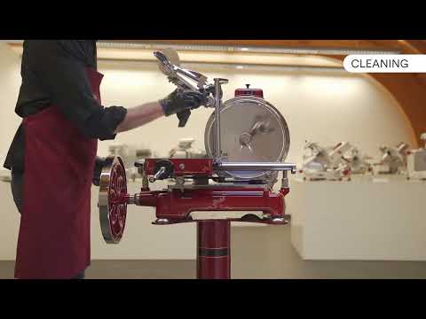 Video des Herstellers: Berkel B114 Schwarz- Schwungrad Aufschnittmaschine