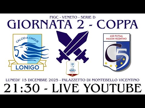 COPPA VENETO G 2: LEONICENA 🆚 FUTSAL MASON