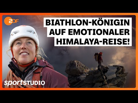 Spektakuläre Expedition: Biathlon-Star Laura Dahlmeier als Bergsteigerin im Himalaya | sportstudio