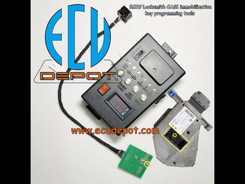 How to program BMW CAS1 Keys on bench via BMW Locksmith bench key programming platform
