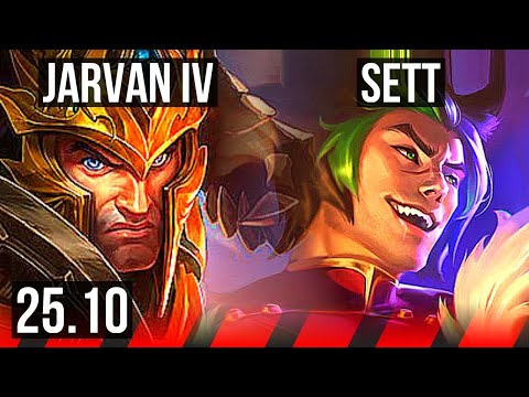 JARVAN IV vs SETT (TOP) | 56k DMG, 10/5/25 | EUW Diamond | 25.10