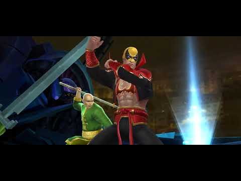 Iron Fist clears supergiant wbu stage 1 in one shot ( strikers and without strikers comparison)- MFF