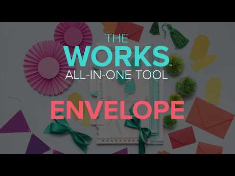 The Works All In One Tool Tutorial: Envelope Maker