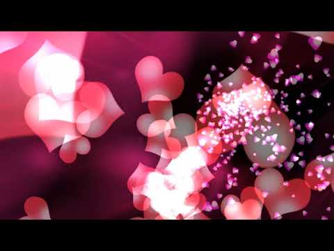 Flying Red Hearts , No Copyright Videos, Motion Graphics, Background, Animation, Video Clips. ☯12