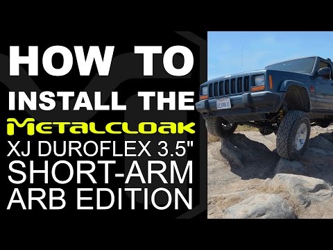How To Install: XJ Duroflex 3.5" Short-Arm ARB Edition