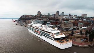 Premier navire de croisière 2023 - Port de Québec