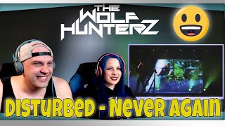 Disturbed - Never Again [Live in Tel Aviv] THE WOLF HUNTERZ Reactions