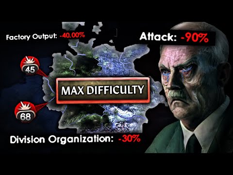 Can I Survive HOI4's MAX Difficulty Challenge!?