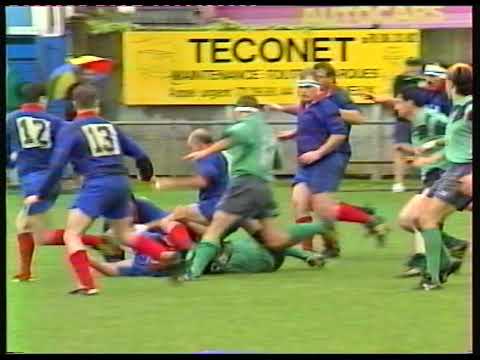 BAGARRE GENERALE RUGBY - LA VALETTE vs METRO PARIS - FINALE 1993