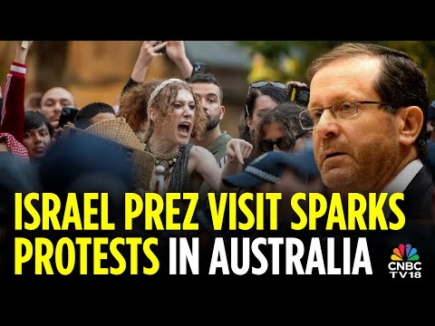 Pro-Palestine Protests In Australia Over Israeli President Isaac Herzog's Visit | Gaza | N18G