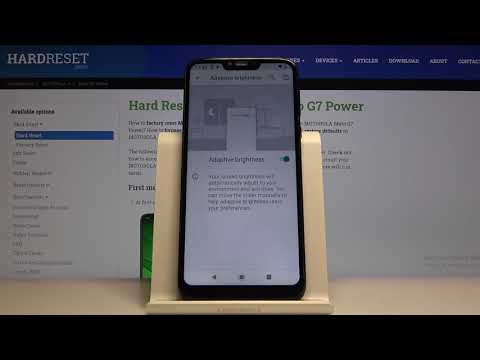 How to Set Adaptive Brightness on MOTOROLA Moto G7 Power – Turn On Automatic Brightness