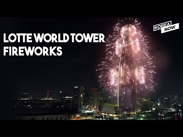 Vidéo Inauguration et illumination de la Haute tour … lotte Tower à Séoul (555m) id:Rz8A9zYpeUc