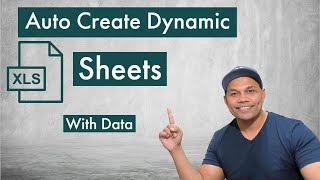 In 5 Seconds Auto Create Multiple Excel Sheets Dynamically - Code With Mark
