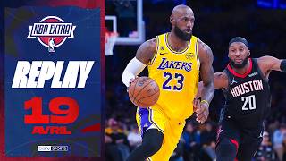 REPLAY - NBA Extra (19/04) : Les LAKERS débutent bien les PLAYOFFS, DENVER remporte la 1ere BATAILLE