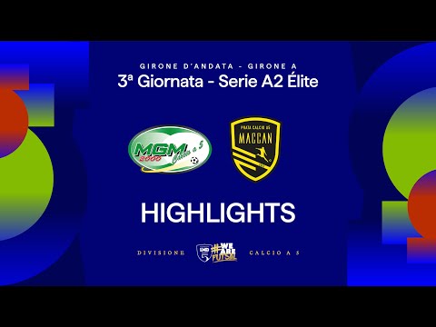 MGM 2000-Maccan Prata 6-5 | Goals and highlights | Matchday 3 | Serie A2 Elite 2025/2026