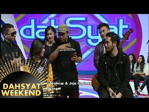 Jeje Govinda & Syahnaz Lucu Di Kasih Pertanyaan [Dahsyat] [14 Mar 2016]