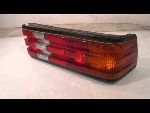 1987 Mercedes 190E Tail Light / Rear Lamp - mbiparts.com Used OEM Mercedes Parts - Dismantler... OEM