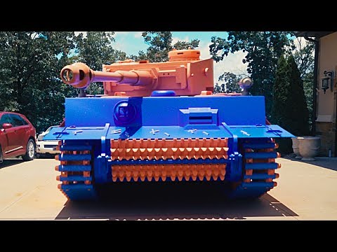 WE FOUND A NERF TANK