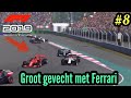 Een groot gevecht met Ferrari! - F1 2019 Grand prix #8
