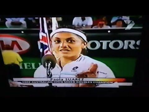 Paola Suárez y Gastón Etlis subcampeones en Australia