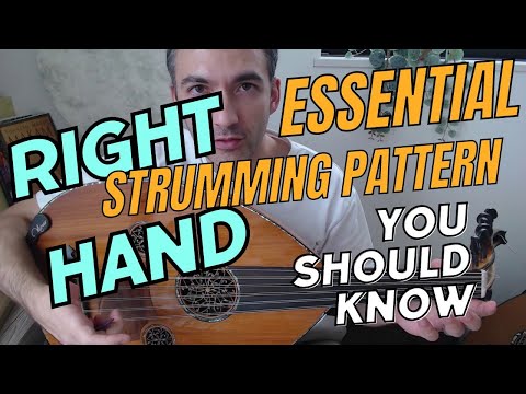 One of the most powerful useful strumming patterns for Arabic Oud