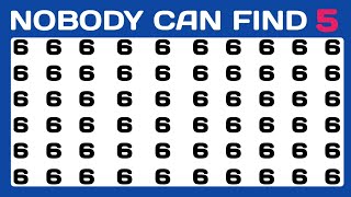 FIND THE ODD ONE OUT - NUMBERS & LETTERS EDITION - EASY, MEDIUM, HARD PUZZLES