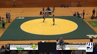 Tippecanoe Valley Wrestling vs Rochester - 1-9-19