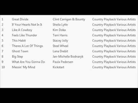 Clint Carrigan & Bounty GREAT DIVIDE 1992 Country Playback Saskatoon