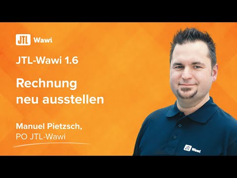Rechnung neu ausstellen - JTL-Wawi 1.6 {JTL-Lösungen}