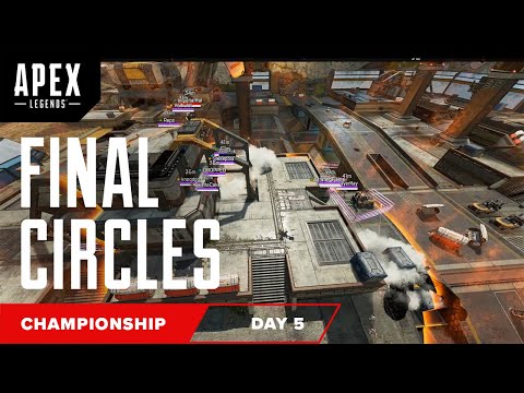 Day 5 Match Point FINALS! ALGS Championship Final Circles ft. TSM, OPTIC, BLVKHVND | Apex Legends