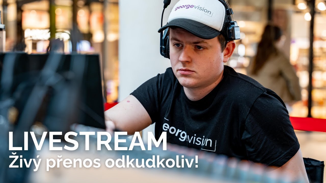 Připojte se živě odkudkoliv!