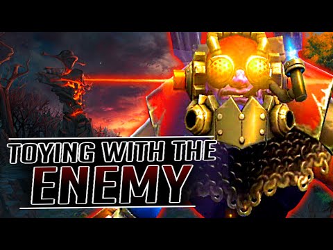 TINKER TOYING WITH THE ENEMY LAST MINUTE 3X RAMPAGE! | DOTA 2 TINKER GAMEPLAY