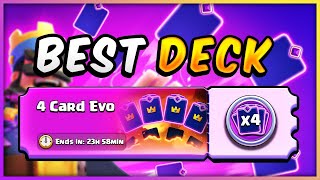 4 CARD EVO CHALLENGE! - Deck Guide by SirTagCR