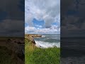 15 Seconds Of Pure Coastline #seafishing #beach #sea #cliff #surf #sky #clouds #barbie