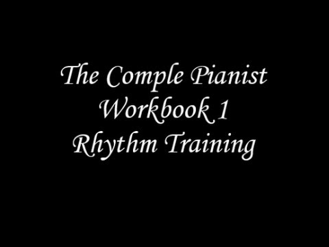 Piano Rhythm Steady Beat and Counting: Beginner Workbook 1