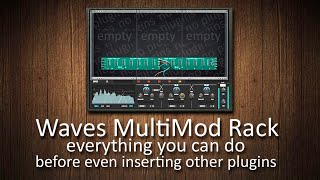 Video thumbnail for Waves Multimod Rack | before loading other plugins by Andrei Martinez Agras