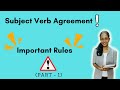 Subject Verb Agreement - in Tamil | Important rules !!! (Part - 1 ) | Daily Kattral