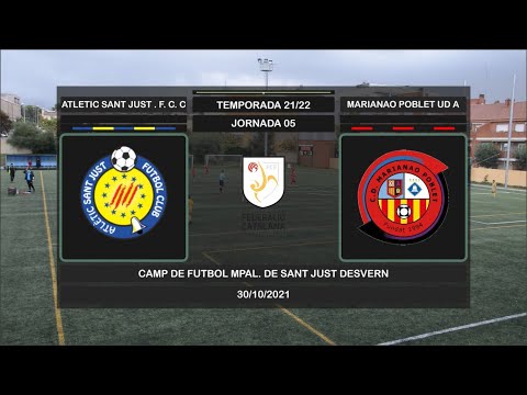 Jornada 05 (21/22) - ATLETIC SANT JUST . F. C. C -   MARIANAO POBLET UD A