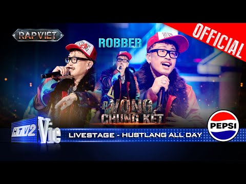 Hustlang All Day - Robber cooking bài nhạc khiến cả sân khấu chao đảo | Rap Việt 2024 [Live Stage]
