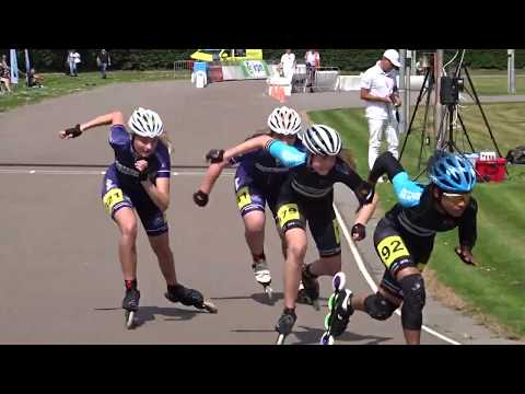 jun b meisjes series 4 - KPN NK INLINE SKATEN 2019