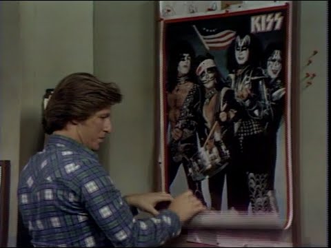 WKRP In Cincinnati Andy Hangs KISS Poster, Meets Dr. Johnny Fever "Booger"