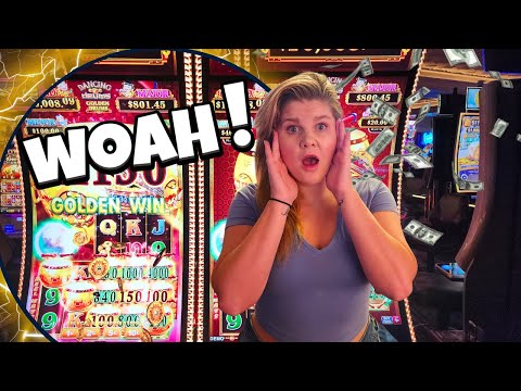 The NEW Dancing Drums GOLDEN Slots Have Made it to Las Vegas! - YouTube
