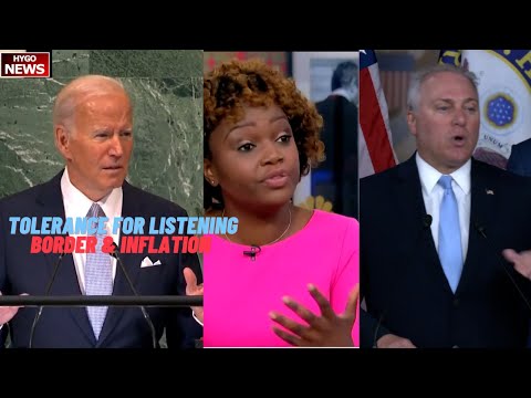 Biden at UN: Thank you for tolerance for listening, Scalise: Dems don't want to fix Border Inflation