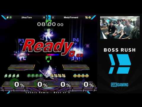 Boss Rush: Shroomed Doubles Losers Semis - 24oz/Toro (Green) vs Medz/Forward (Blue)