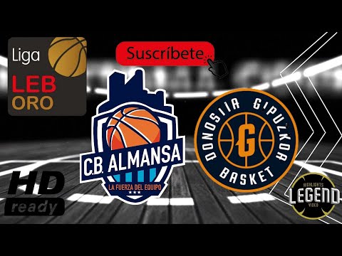 LEB ORO 2021/2022 FULL MATCH CB ALMANSA CON AFANION vs ACUNSA GIPUZKOA