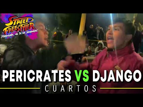 CUARTOS JORNADA 10 🏆 | #PERICRATES VS #DJANGO |🎙 STREET FREESTYLER, PARQUE NACIONAL