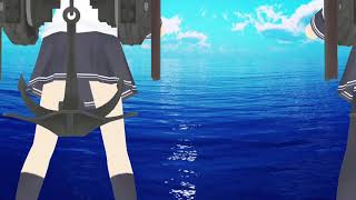 【MMD】艦これ　電と雷でダンスロボットダンス