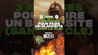 3 astuces pour faire le blacksite !  #warzone2 #blacksite #glitch #bug