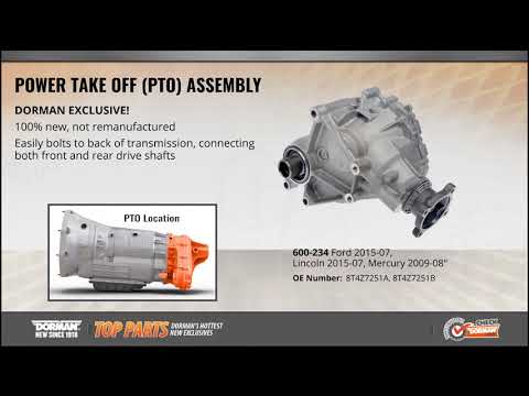 Highlighted Part: Power Take Off (PTO) Assembly for Select Ford, Lincoln & Mercury Models